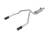 aFe Gemini XV 3in 304 SS Cat-Back Exhaust 19-21 Ram 1500 V8 5.7L Hemi w/ Black Tips