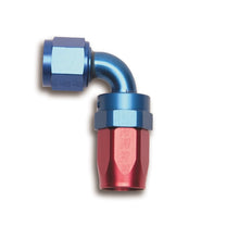 Load image into Gallery viewer, Russell Performance -6 AN Red/Blue 90 Degree Full Flow Swivel Hose End