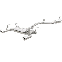Load image into Gallery viewer, MagnaFlow Cat Back, SS, 2.5in, Street, Dual Split Polished 5.5in Tips 15-17 Chrysler 200 L4-2.4LGAS
