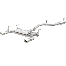 MagnaFlow Cat Back, SS, 2.5in, Street, Dual Split Polished 5.5in Tips 15-17 Chrysler 200 L4-2.4LGAS