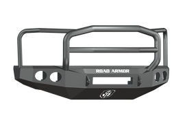 Road Armor 08-10 Ford F-250 Stealth Front Bumper w/Lonestar Guard - Tex Blk