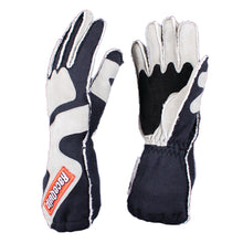 Load image into Gallery viewer, RaceQuip SFI-5 Gray/Black Small Outseam w/ Closure Glove