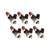 Injector Dynamics 1700cc Injectors - 48mm Length - Mach Top to 11mm - S2000 Low Config (Set of 6)