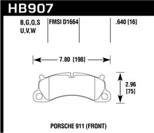 Load image into Gallery viewer, Hawk 12-16 Porsche 911 Carrera S HP+ Front Brake Pads