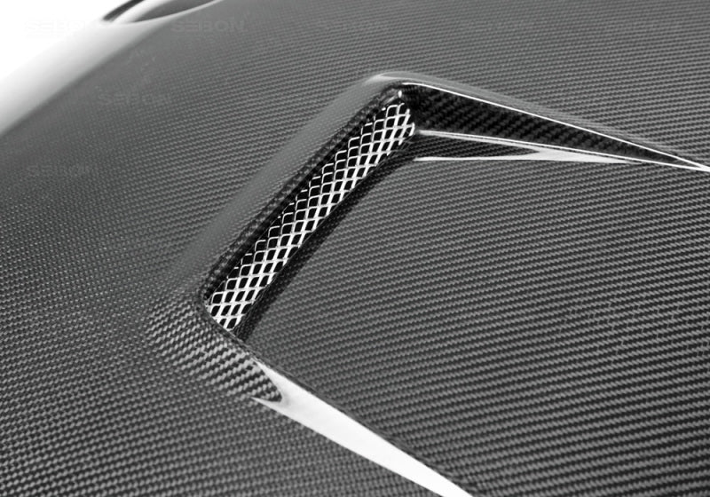 Seibon 08-17 Volkswagen Scirocco ER-Style Carbon Fiber Hood