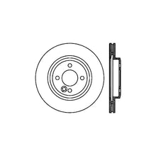 Load image into Gallery viewer, Stoptech 02-07 Mini Cooper/Mini Cooper S Front CRYO-STOP Rotor