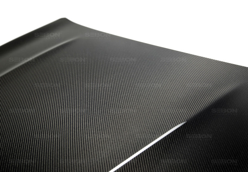 Seibon 14-19 Mercedez Benz CLA Carbon Fiber Hood OE-Style