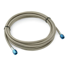 Load image into Gallery viewer, DEI Stainless Steel Braided Hose - 3ft -4AN F and 1/8 NPT M