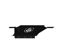 Road Armor 19-20 Chevy 1500 SPARTAN Front Bumper Bolt-On Skid Plate - Tex Blk