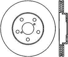 Load image into Gallery viewer, StopTech 06-07 Lexus GS430/07-09 GS450H/08 GS460 / 06-10 IS350 Cryo Front Left High-Carbon Rotor