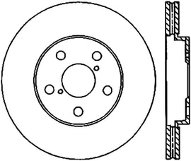 StopTech 06-07 Lexus GS430/07-09 GS450H/08 GS460 / 06-10 IS350 Cryo Front Left High-Carbon Rotor