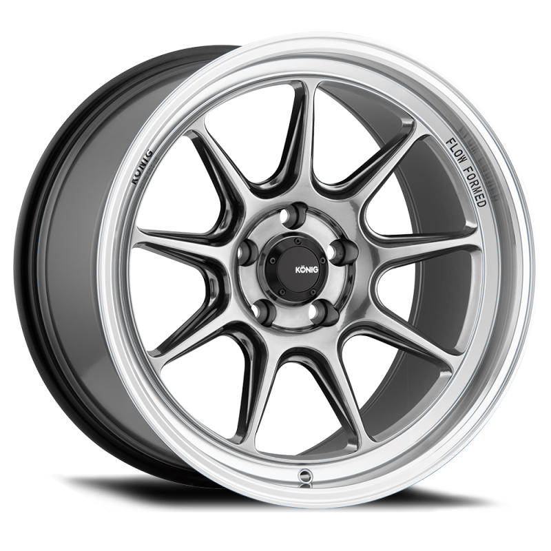 Konig Countergram 19x11B 5x112 ET40 Hyper Chrome / Machined Lip