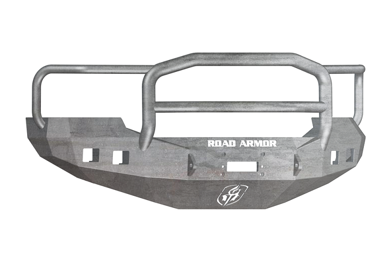 Road Armor 05-07 Ford F-250 Stealth Front Winch Bumper w/Lonestar Guard - Raw