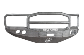 Road Armor 99-04 Ford F-250 Stealth Front Winch Bumper w/Lonestar Guard - Raw