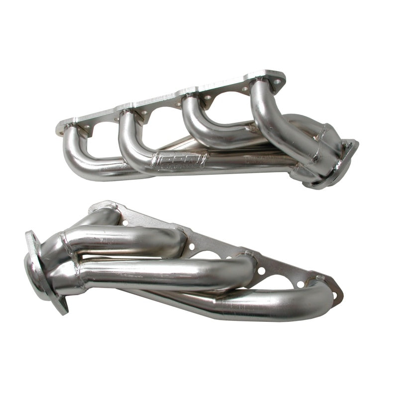 BBK 79-93 Mustang 5.0 Shorty Unequal Length Exhaust Headers - 1-5/8 Chrome