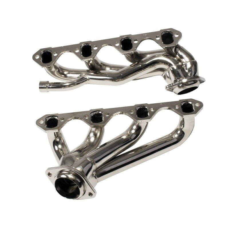 BBK 87-95 Ford F150 Truck 5.8 351 Shorty Unequal Length Exhaust Headers - 1-5/8 Chrome