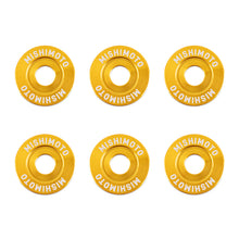 Load image into Gallery viewer, Mishimoto Small Fender Washer Kit (6pcs) - Gold