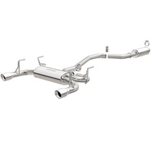 Load image into Gallery viewer, MagnaFlow Cat Back, SS, 2.5in, Street, Dual Split Polished 5.5in Tips 15-17 Chrysler 200 L4-2.4LGAS