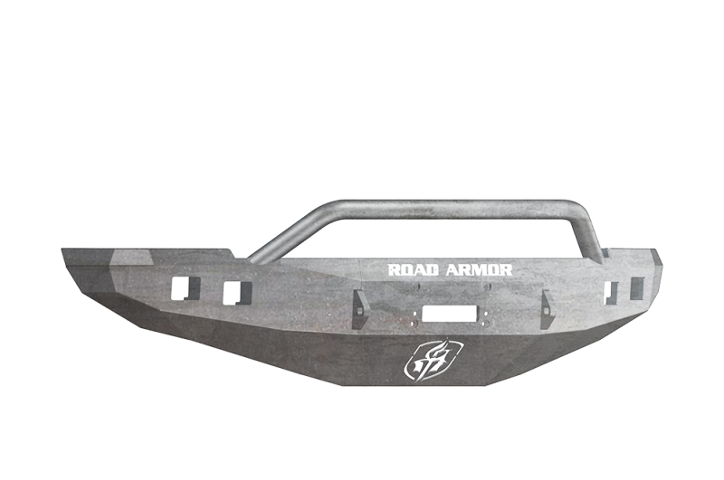 Road Armor 10-18 Ram 2500 Stealth Front Winch Bumper w/Pre-Runner Guard - Raw