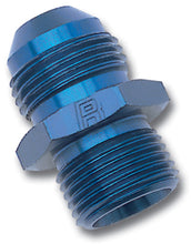Load image into Gallery viewer, Russell Performance -10 AN Flare to 16mm x 1.5 Metric Thread Adapter (Blue)