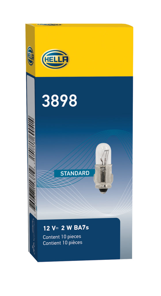 Hella 3898 12V 2W BA7s T2 Halogen Bulb (Min Order Qty 10)