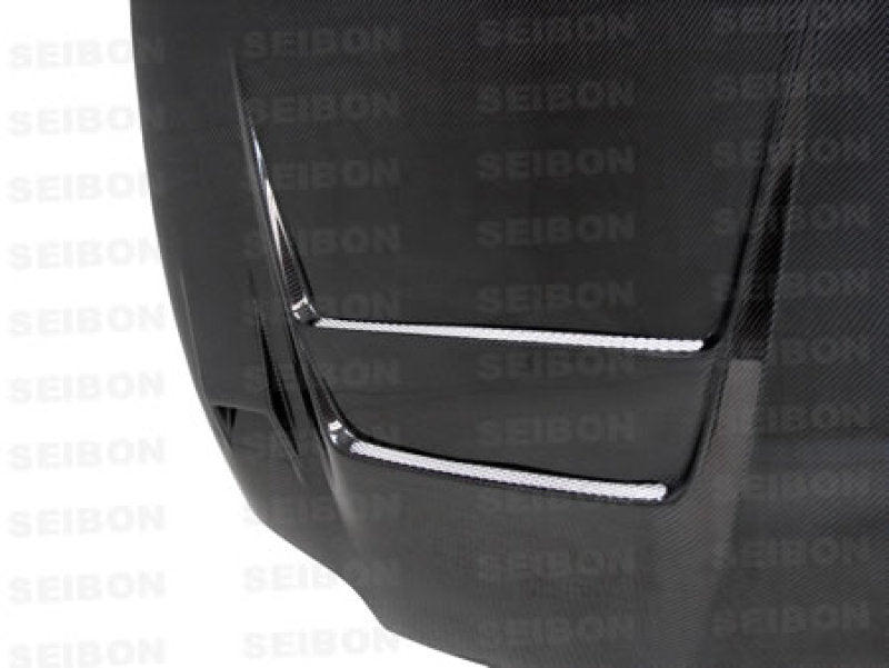 Seibon 93-98 Toyota Supra (JZA80L) DVII-Style Carbon Fiber Hood