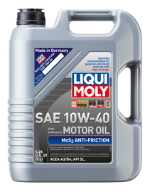 LIQUI MOLY 5L MoS2 Anti-Friction Motor Oil 10W-40