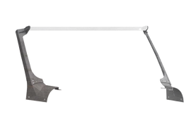 Road Armor 18-20 Jeep Wrangler JL Stealth A-Pillar Light Mounts 51.5in Only - Raw