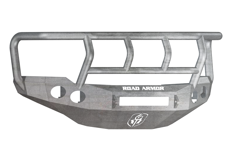 Road Armor 11-14 Chevy 2500 Stealth Front Bumper w/Titan II Guard - Raw
