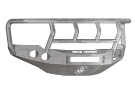 Road Armor 11-14 Chevy 2500 Stealth Front Bumper w/Titan II Guard - Raw