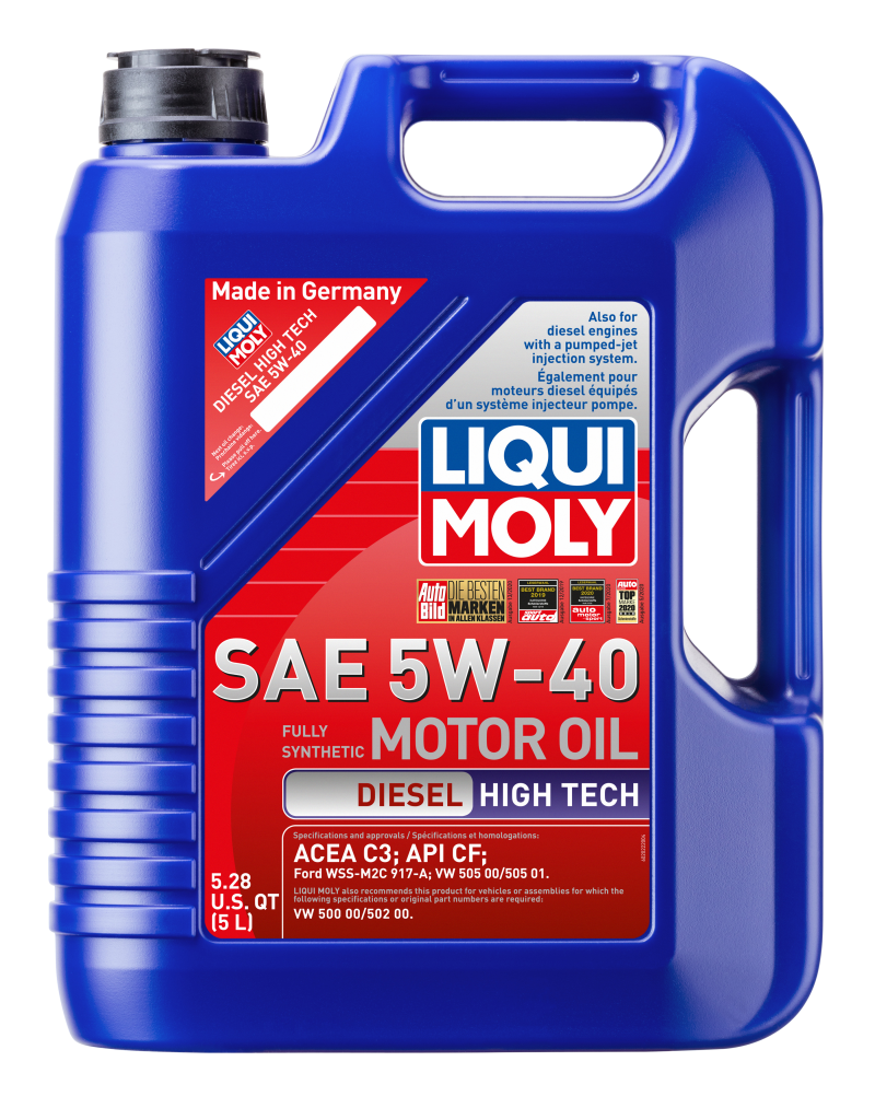 LIQUI MOLY 5L Diesel High Tech Motor Oil 5W-40
