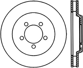 Stoptech 65-66 Ford Thunderbird / 1966 Mercury Marauder Performance Cryo Brake Rotor