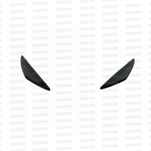 Load image into Gallery viewer, Seibon 09-12 Nissan 370Z GT Front Bumper Canards (Pair)