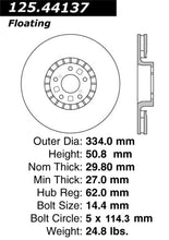 Load image into Gallery viewer, Stoptech 06-19 Lexus GS350 Premium Front Right CryoStop Brake Rotor