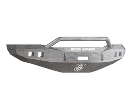 Road Armor 06-09 Dodge 2500 Stealth Front Winch Bumper w/Pre-Runner Guard - Raw