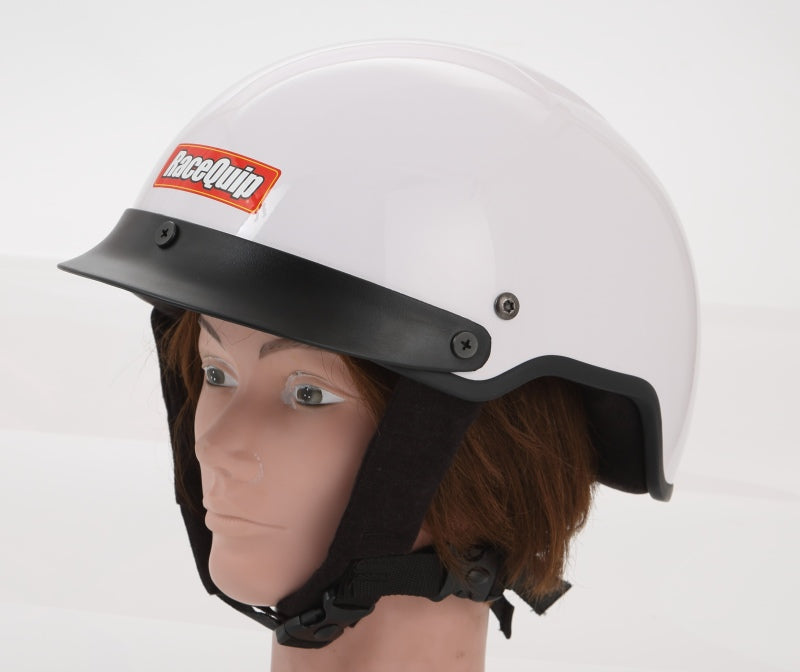 RaceQuip CREW Helmet White Medium