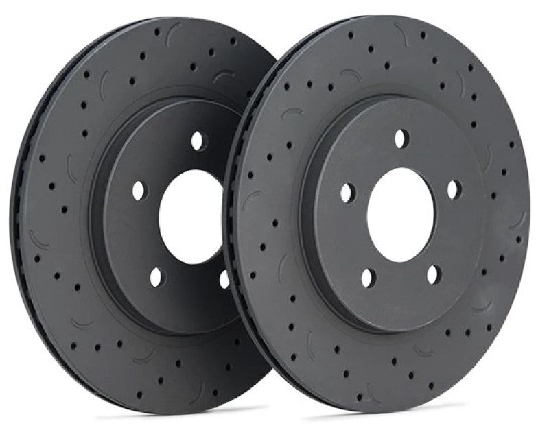 Hawk Talon 18-20 Jeep Wrangler Drilled And Slotted Front Rear Rotor Set