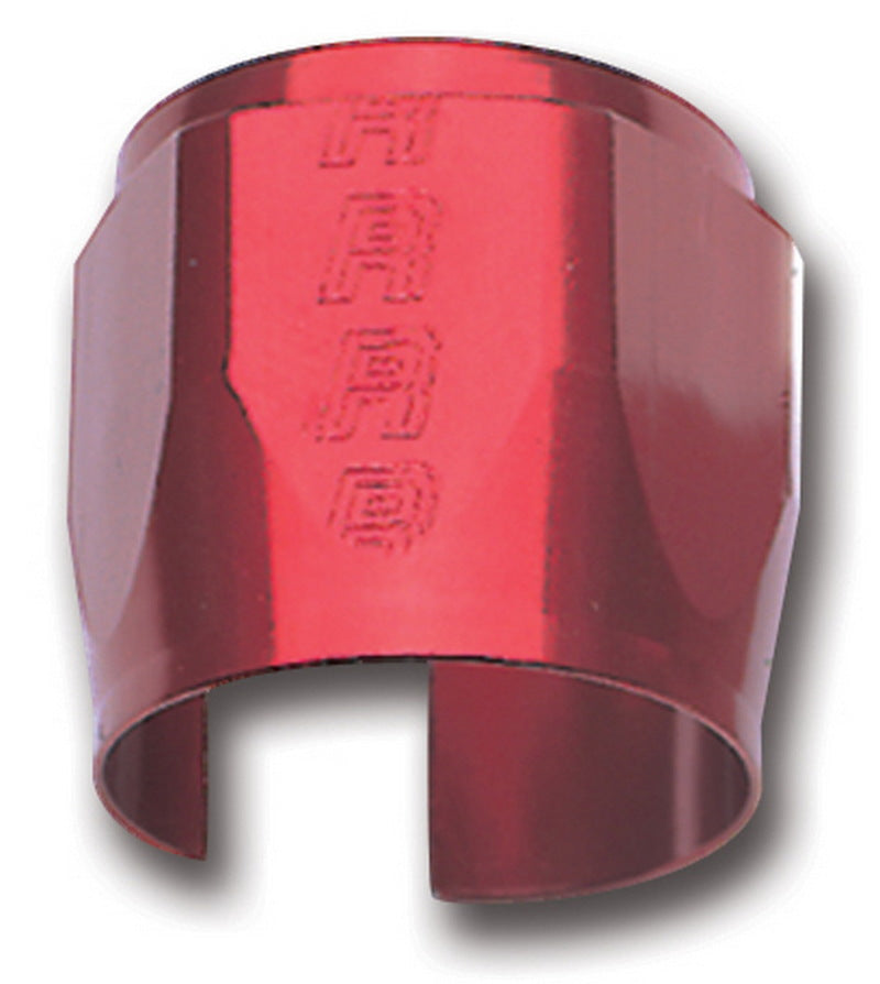 Russell Performance -6 AN Anodized Red Tube Seal Hose End For 5/16in Fuel Hose