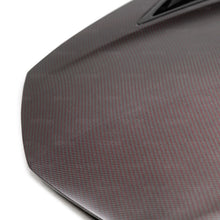 Load image into Gallery viewer, Seibon 17-18 Acura NSX OEM-style RED Weave Dry Carbon Hood