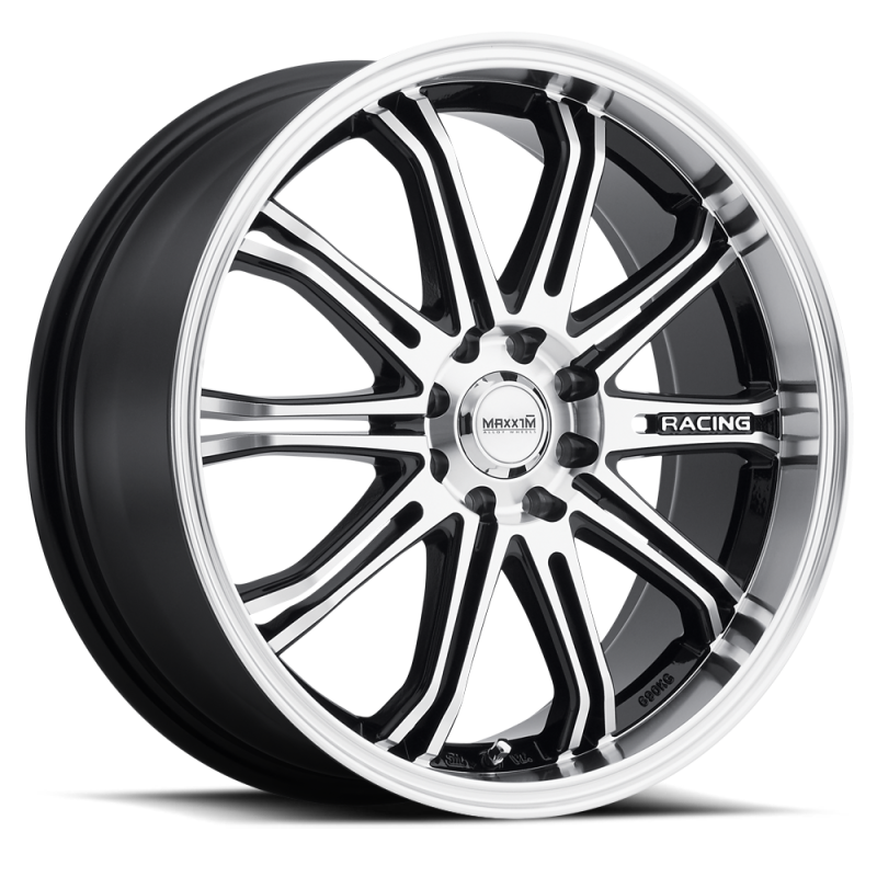 Maxxim Ferris 17x7 10x100/114.3 ET40 Black Machine Face