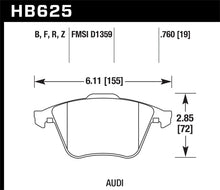 Load image into Gallery viewer, Hawk HPS Street Brake Pads