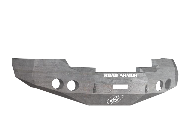 Road Armor 08-13 GMC 1500 Stealth Front Winch Bumper - Raw
