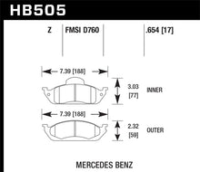 Load image into Gallery viewer, Hawk Performance Ceramic Street Brake Pads