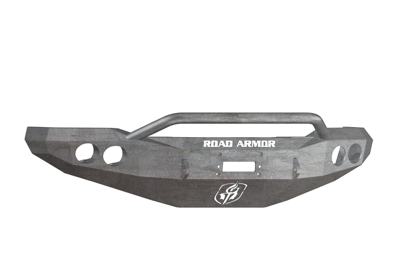 Road Armor 99-04 Ford F-250 Stealth Front Winch Bumper w/Pre-Runner Guard - Raw