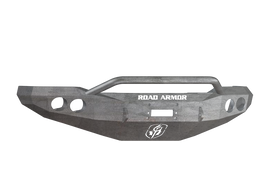 Road Armor 99-04 Ford F-250 Stealth Front Winch Bumper w/Pre-Runner Guard - Raw