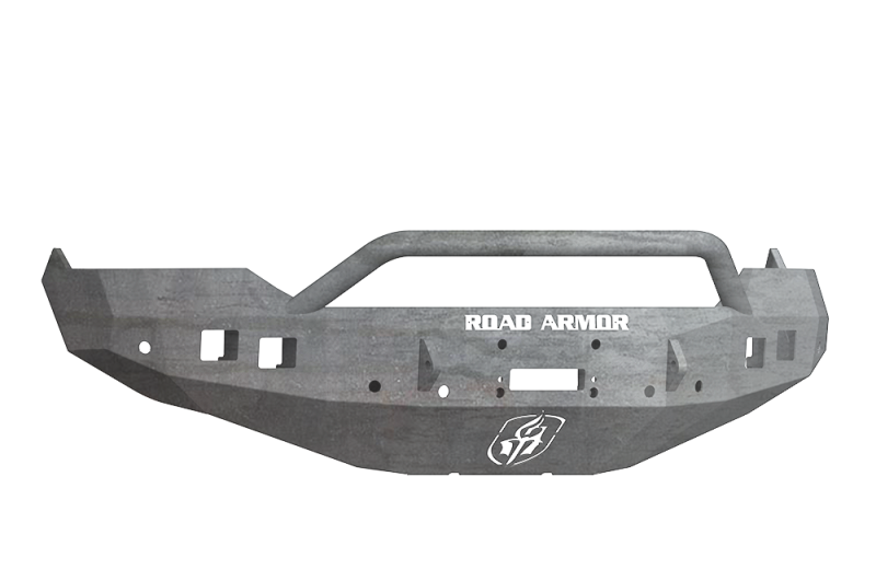 Road Armor 13-18 Ram 1500 Stealth Front Winch Bumper w/Pre-Runner Guard - Raw
