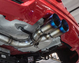Agency Power 13-18 Ford Focus ST Catback Exhaust w/4in Dual Titanium Tips