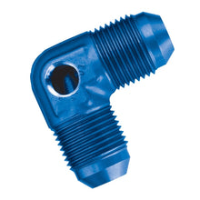 Load image into Gallery viewer, Russell Performance -8 AN Blue 90 Degree Fuel Pressure Adapter