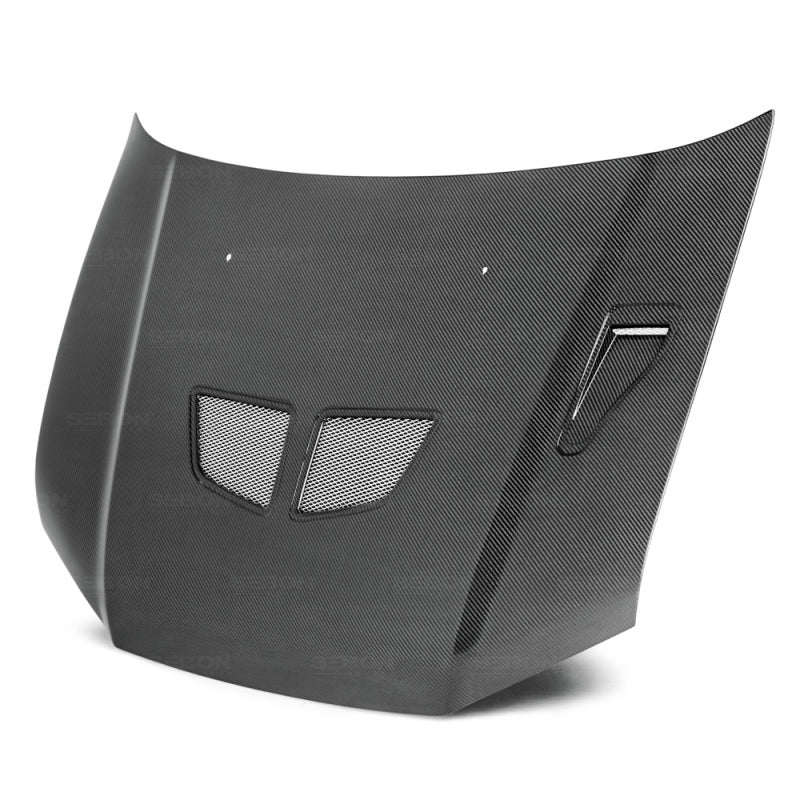 Seibon 02-03 Mitsubishi Lancer Evo7 OEM - Style Carbon Fiber Hood