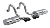 Corsa 97-04 Chevrolet Corvette C5 Z06 5.7L V8 Black Sport Axle-Back Exhaust